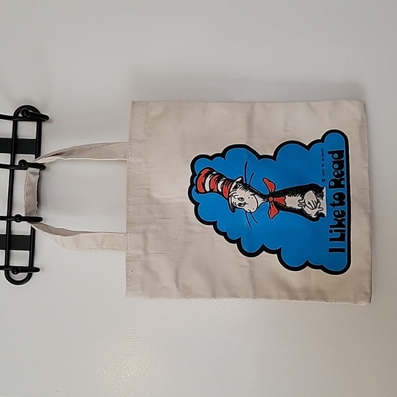 Source Unknown Other - CLEARANCE Vintage Dr. Seuss I Like To Read Bookbag